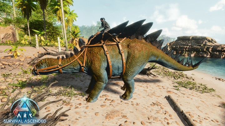ARK Survival Ascended Stegosaurus Guide: How To Tame and Uses - GINX TV