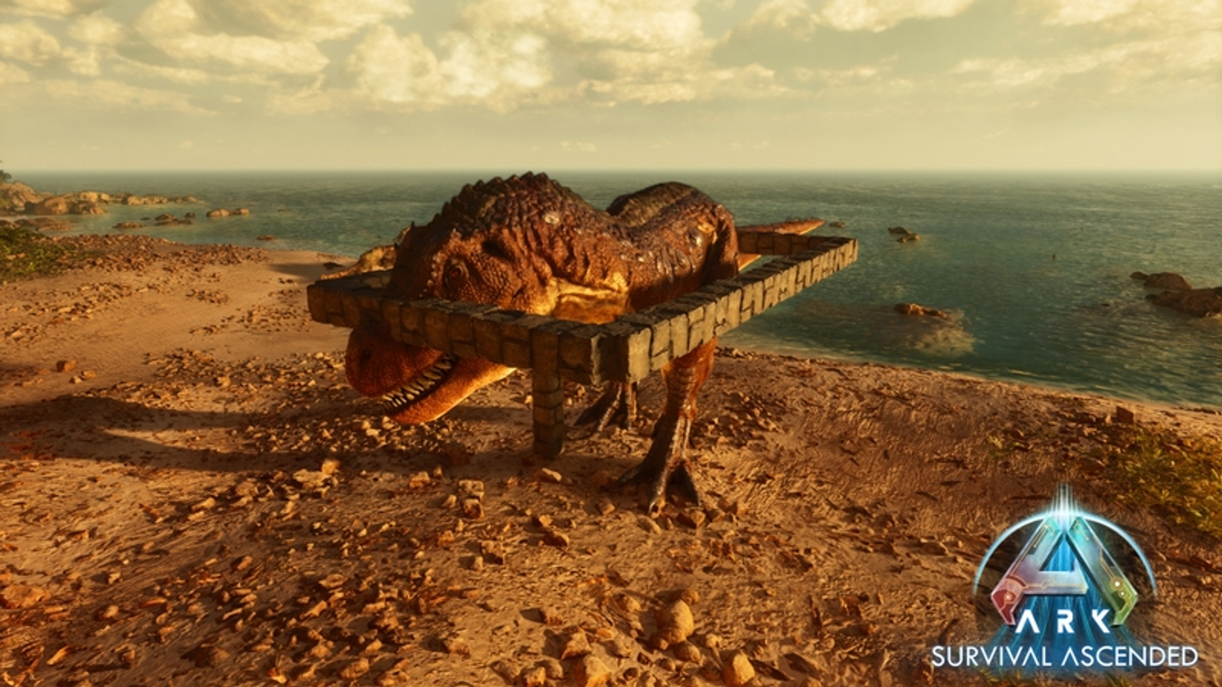 ARK Survival Ascended Tyrannosaurus Rex Trap: How To Build - GINX TV