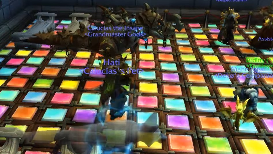 WoW Auction House Dance Party