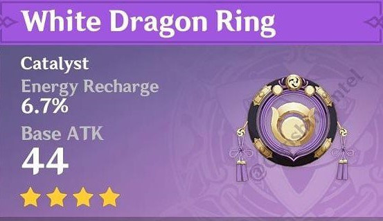 Genshin Impact 1.7 preview White Dragon Ring