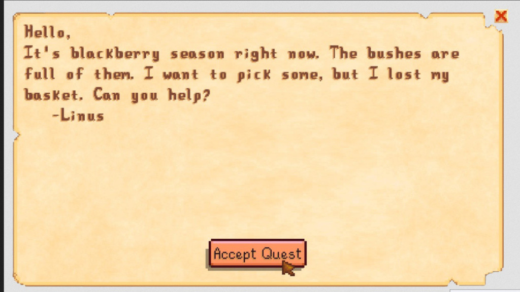 Stardew Valley How To Find Linus' Basket GINX TV