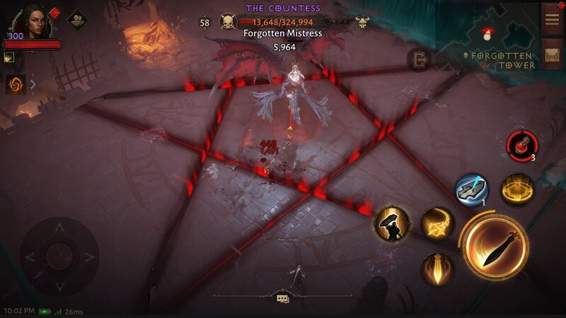 Diablo Immortal Forgotten Tower Guide Location Level Required Set Items And More The Countess boss fight