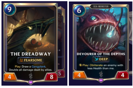 Legends of Runeterra Dreadway devourer of the depths