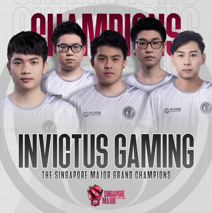 Dota 2 Singapore Major: Invictus reverse sweep Evil Geniuses for championship