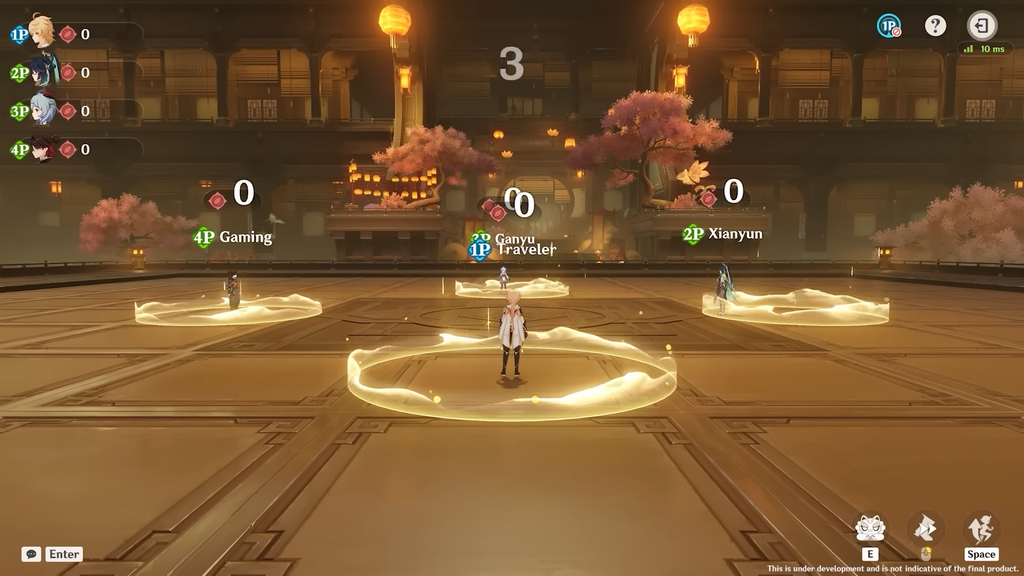 Joyful Beasts and Their Auspices gameplay mode in Genshin Impact 4.4 Lantern Rite. 
