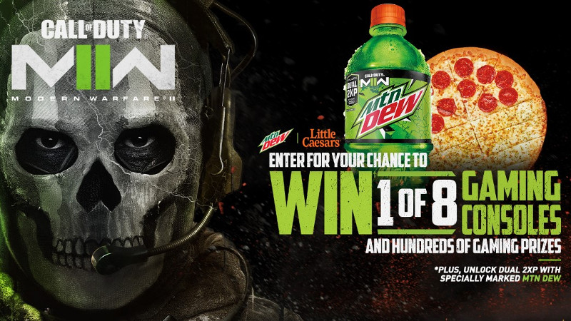 Modern Warfare 2 All Double XP Codes Rewards And More MTN Dew rewards and more