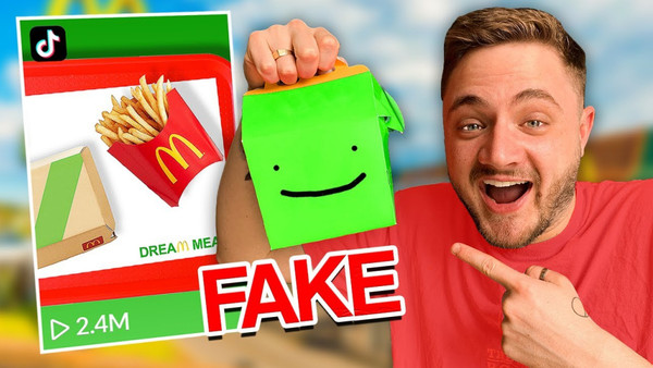 How Dream leaked collab with McDonald's was faked - GINX TV