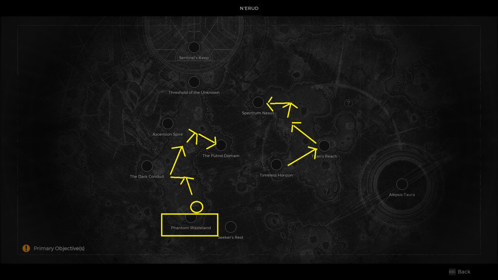 Remnant 2 Seeker Key Locations in N’Erud GINX TV