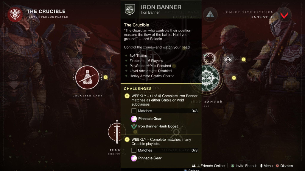 iron banner challenges destiny 2
