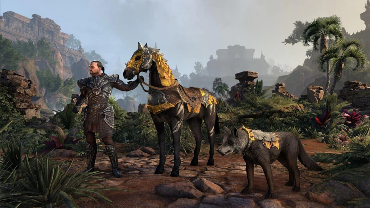 ESO Necrom How To Get Ancient Dragon Hunter Horse Mount GINX TV