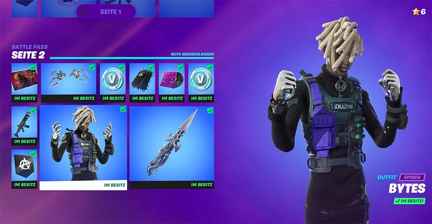 Fortnite Dark Byte Challenges allows players to unlock the extra styles of the playable characters.