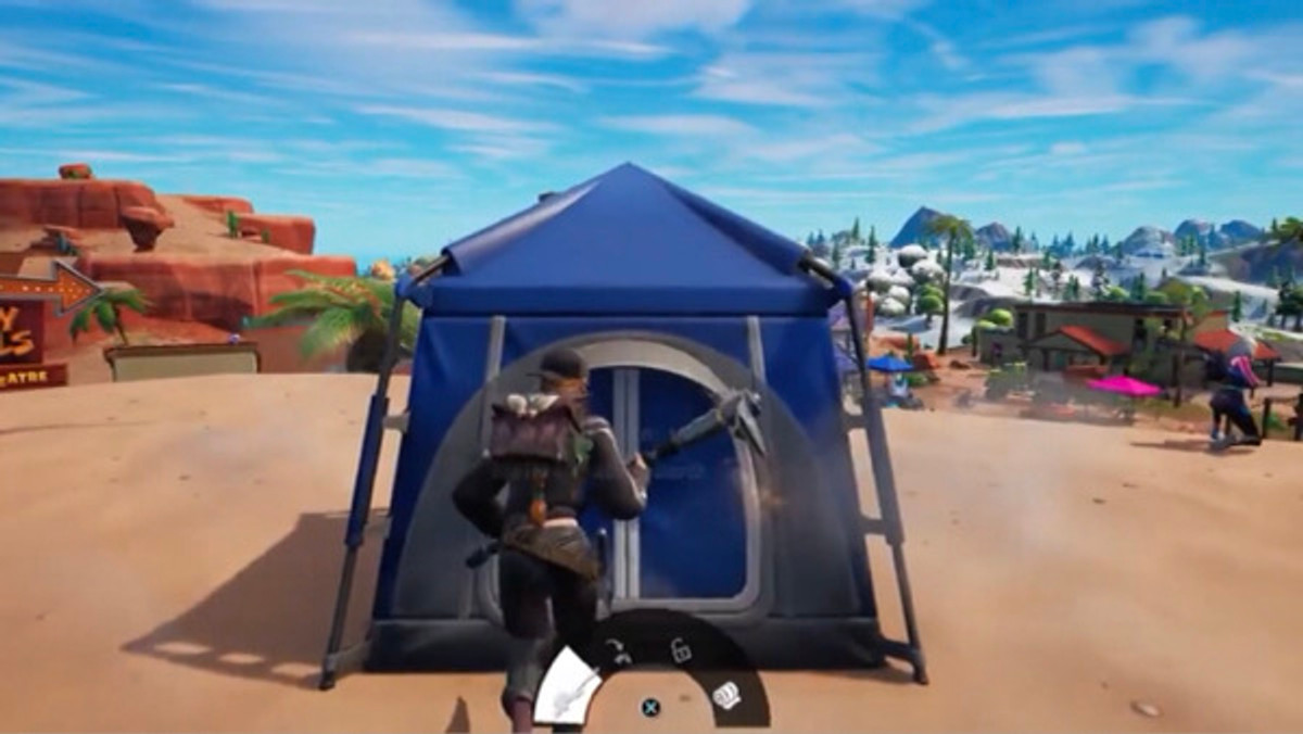 How to use Loots Tents in Fortnite Chapter 3 Season 1 GINX TV