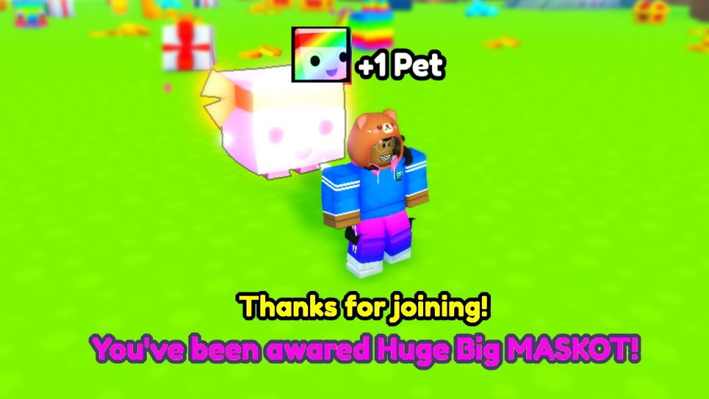 How To Get Huge BIG Maskot In Pet Simulator X GINX TV
