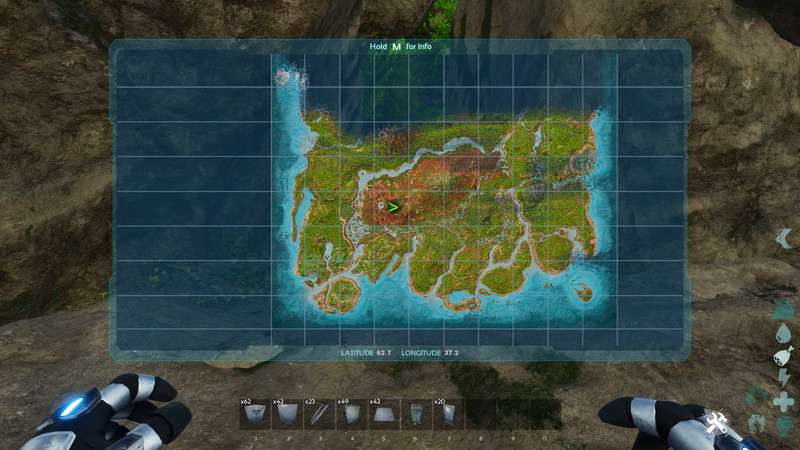 ARK Survival Ascended Best FLAK Cave Blueprint Location