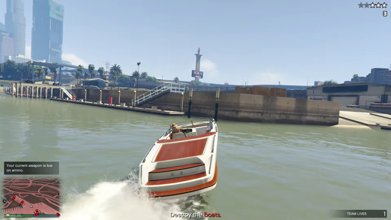 GTA Online All Yacht Mission Overboard mission
