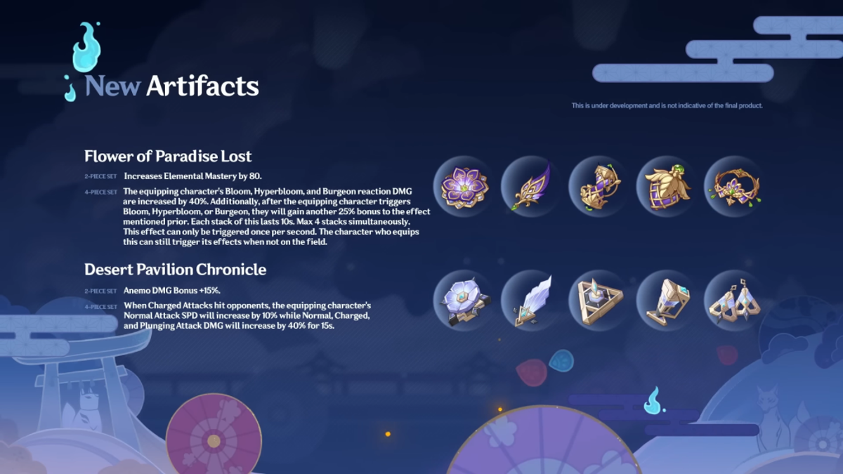 Genshin Impact How To Get Flower Of Paradise Lost Artifact GINX TV
