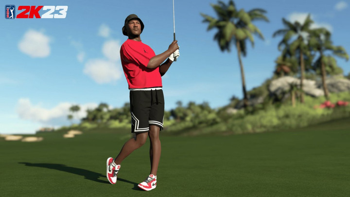 Michael Jordan Playable Character In PGA Tour 2K23
