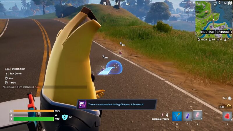 Fortnite Throw Candy From Vehicle How to throw whether solo or with friends