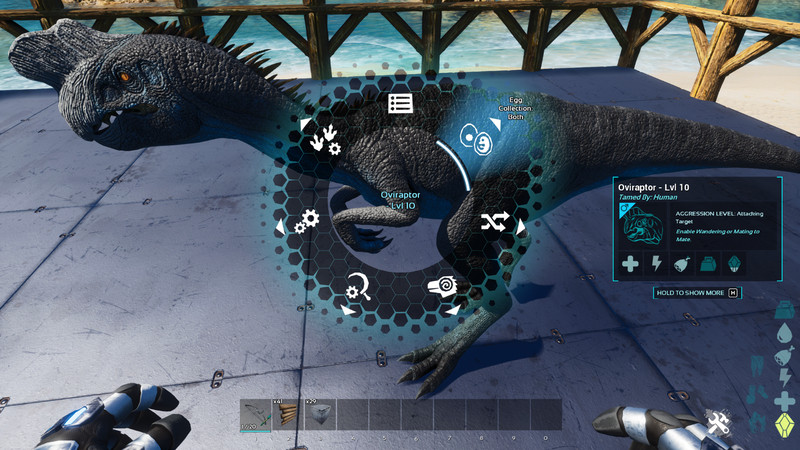 Ark Survival Ascended How To Farm Eggs With Oviraptor Ability