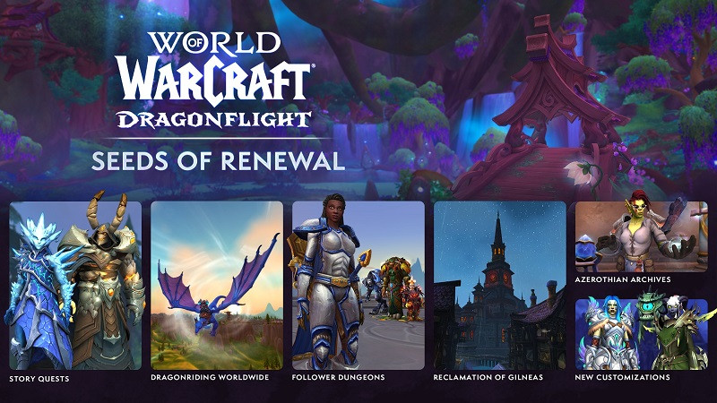 wow seeds of renewal release time date world of warcraft update 10.2.5 patch content