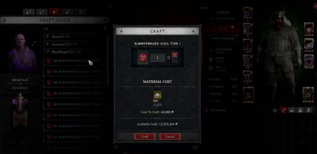 Diablo 4 Abattoir of Zir how to access unlock bloodforged sigils portal location requirements