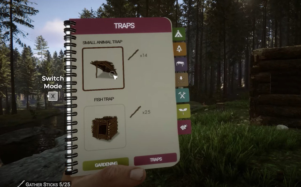 Sons Of The Forest Trap Guide: How To Craft All Traps - GINX TV