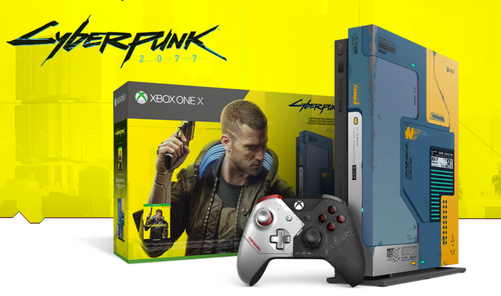 Xbox One X Cyberpunk 2077 Limited Edition Bundle digital direct