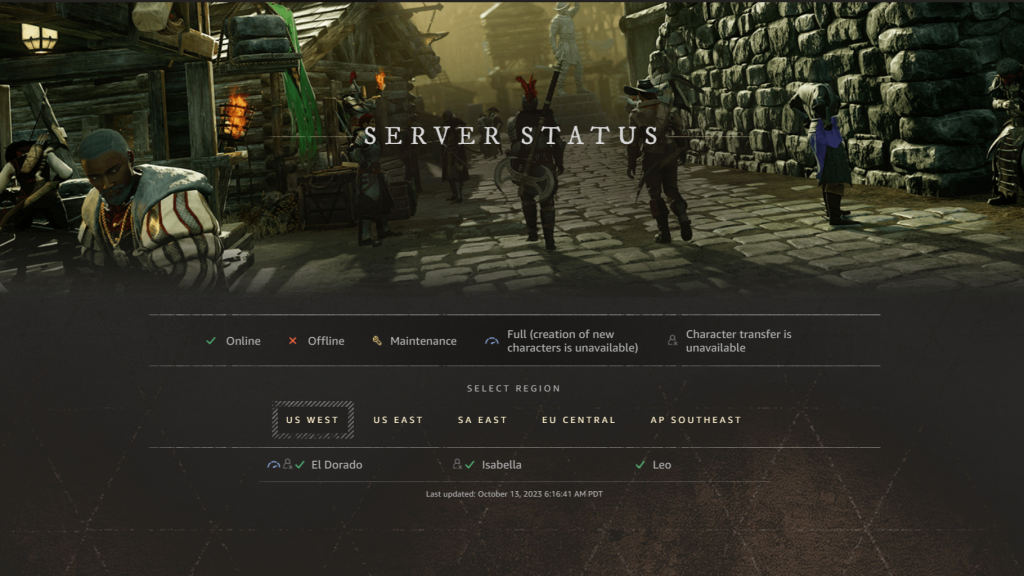 New World Server Population (February 2024): Player Count - GINX TV