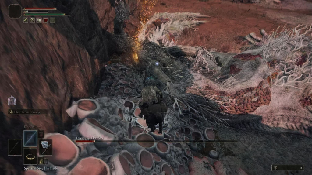 decaying Ekyzes dragon boss elden ring