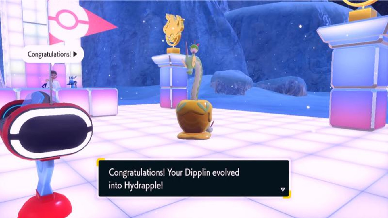 How To Evolve Dipplin Into Hydrapple In Pokémon Scarlet & Violet The Indigo Disk DLC