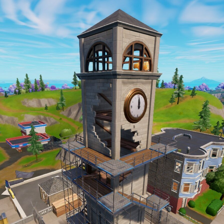 fortnite chapter 3 season 3 new island map changes points of interest pois titled towers