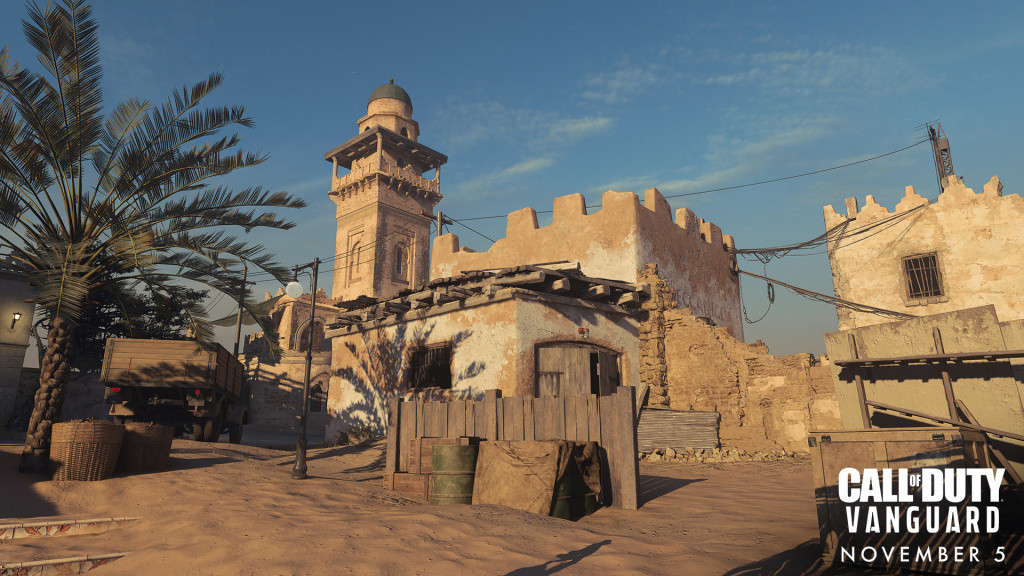 All COD Vanguard multiplayer maps at launch Desert Siege