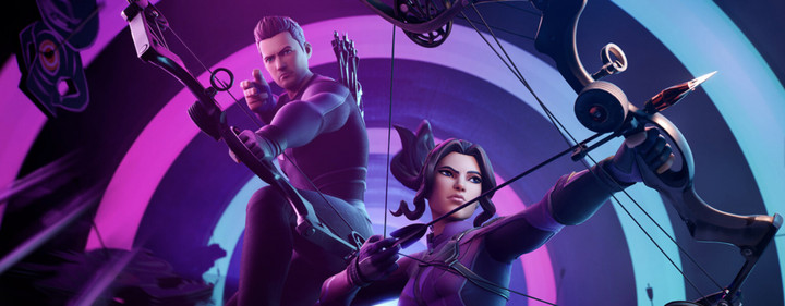 Fortnite Hawkeye crossover - Clint Barton and Kate Bishop join the battle royale