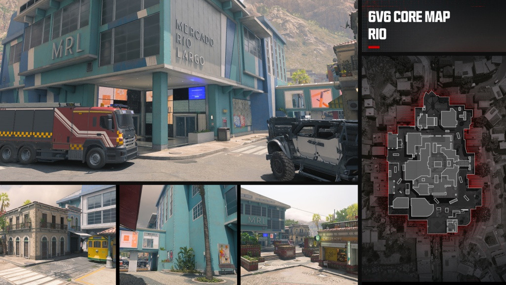 Rio map will feature fast paced action in MW3