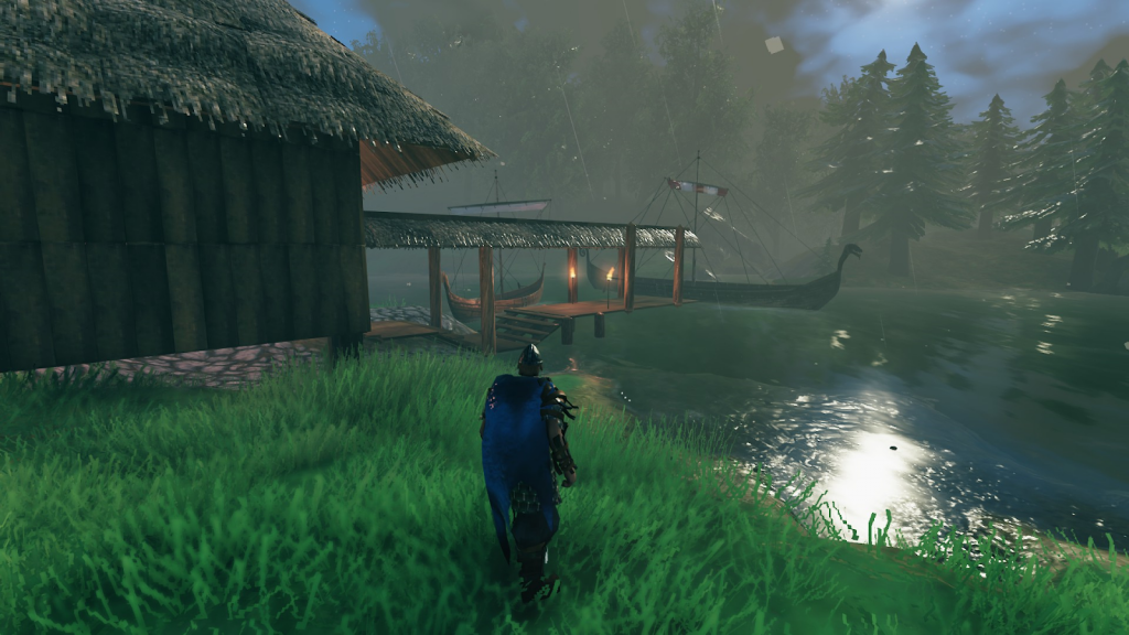 Valheim How to build docks for your ships GINX TV