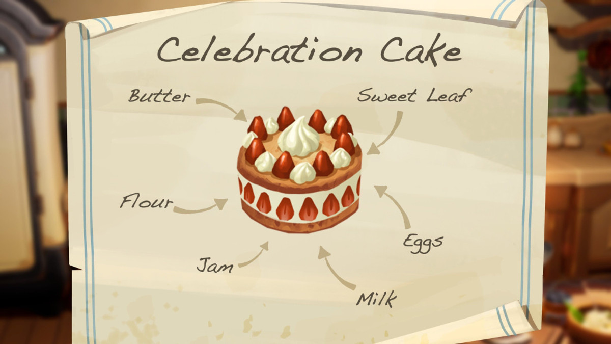 Where To Get The Celebration Cake Recipe In Palia GINX TV