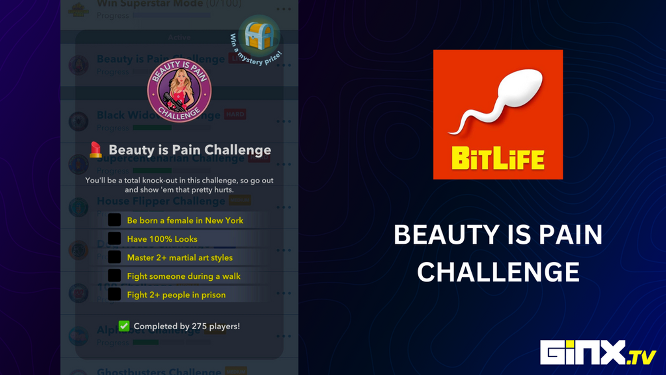 BitLife Beauty Is Pain Challenge: How To Complete