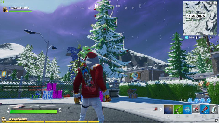 Fortnite Chapter 3 Holiday Tree locations - Season 1 Week 2 challenges
