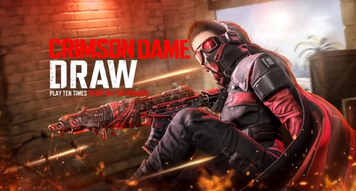Crimson Dame Lucky Draw in COD Mobile: Release date, CR-56 AMAX Red Death and more