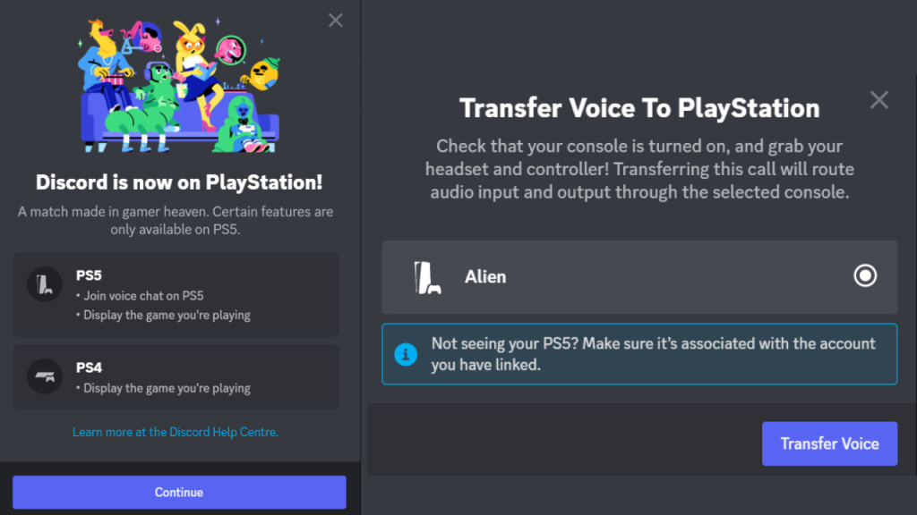 discord voice chat for playstation