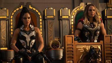 marvel news thor love and thunder post-credit scenes jane foster mighty thor valkyrie