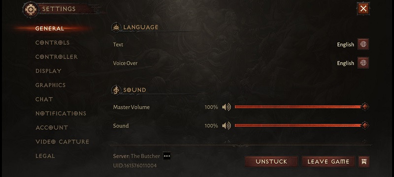 Diablo Immortal character stuck unstuck feature how to use town portal unable to move