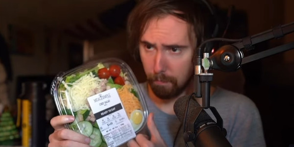Asmongold shower salad charity twitch stream world of warcraft 