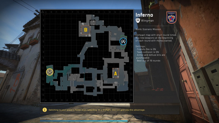 Inferno tips and tricks for Wingman