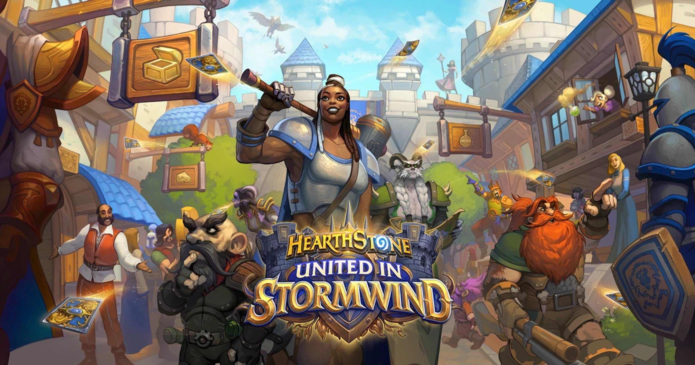Hearthstone United in Stormwind Mount spells, Questlines, Tradeable