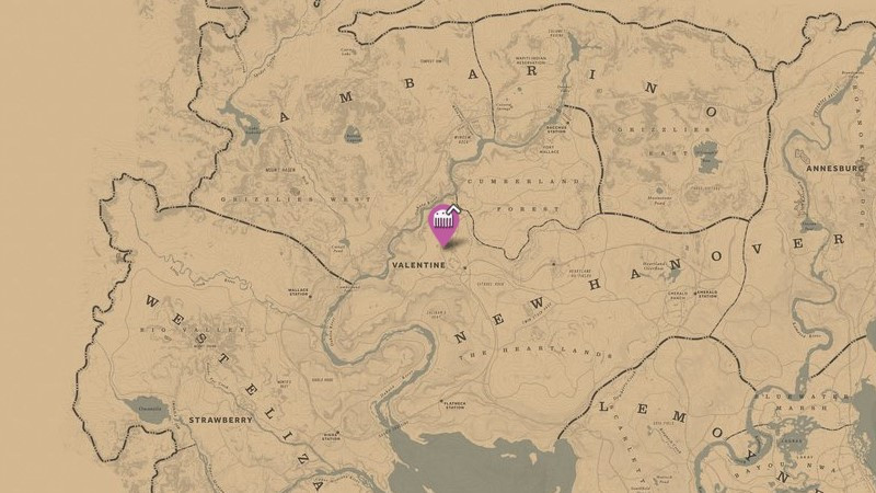 red dead online cherrywood comb locations