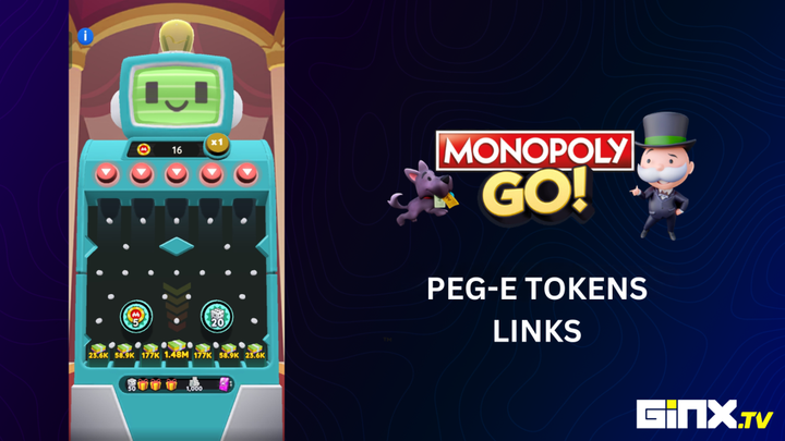 Monopoly Go Free Peg-E Tokens Links Today (March 2024)
