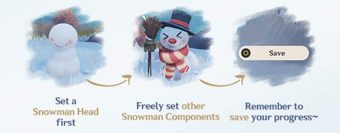 Genshin Impact Puffy Snowman