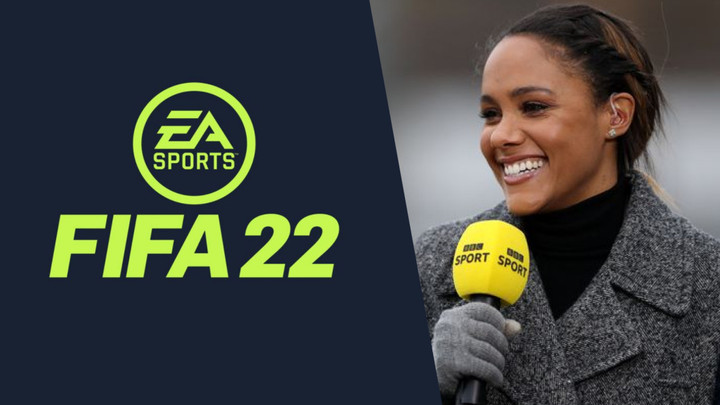 Alex Scott makes history as the first female commentator in FIFA series