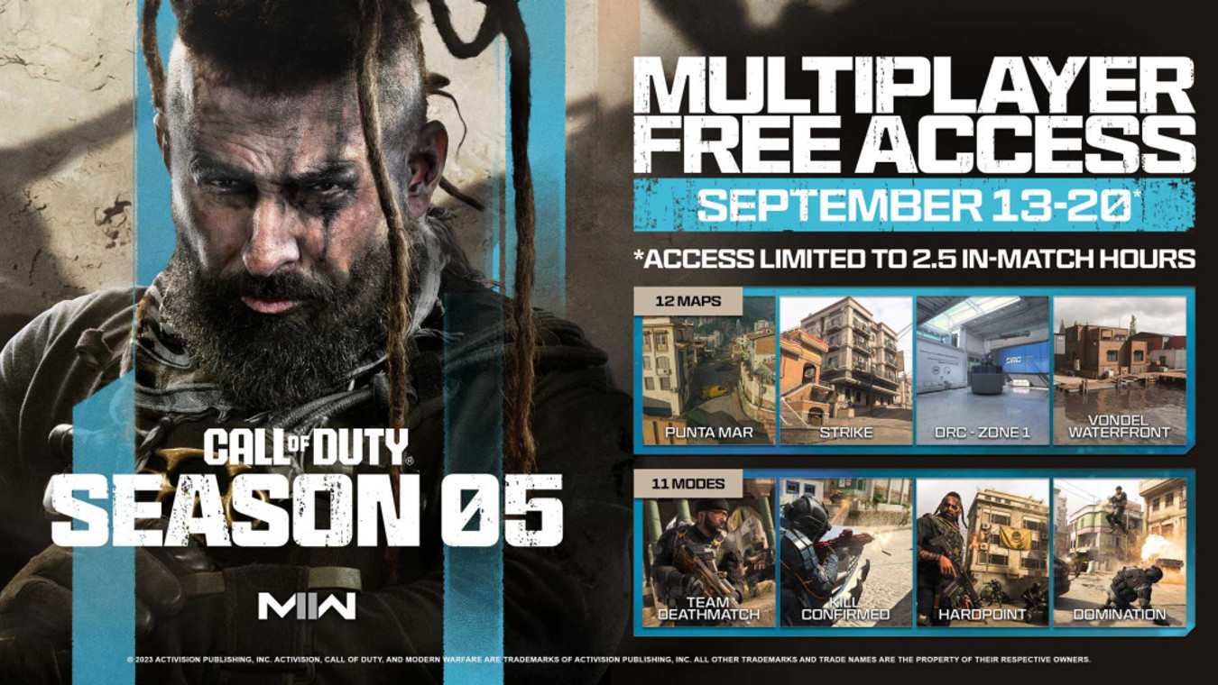 MW2 Multiplayer Season 5 Free Access Now Live: Start, End Dates, How To Play